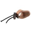 HIGOO Archery Thumb Ring Finger Guard Protector Cow Skin Soft Leather Shooting Glove view 2