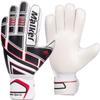 Malker Soccer Goalie Gloves Goalkeeper Gloves with Fingersave and Double Wrist Protection, Strong Grip Goalkeeper Gloves for Youth&Adult Size 10(White) view 2