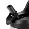 Straw Lid for Hydro Flask Wide Mouth - 12, 16, 18, 32, 40, 64oz Bottle, Replacement Straw Cap Compatible with Simple Modern and Most Brand Bottle, BPA-free Leakproof (Black Lid Only) view 2