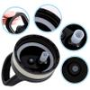 Straw Lid for Hydro Flask Wide Mouth - 12, 16, 18, 32, 40, 64oz Bottle, Replacement Straw Cap Compatible with Simple Modern and Most Brand Bottle, BPA-free Leakproof (Black Lid Only) view 3