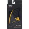 Ocean & Earth OE-3 Speed Large Black/Orange Thruster Single Tab Includes 3 Fins view 2