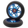 Z-FIRST 2Pcs 110mm Pro Scooter Wheels with ABEC 9 Bearings Fit for MGP/Razor/Lucky Envy/Vokul Pro Scooters Replacement Wheels (Blue) view 1