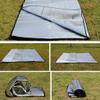Camping Mat Foam Foil Blanket for Camping 150x200 cm Foam Pad Insulating Foil Mat Sleeping Tent Pad Thermal Aluminum Camping mat for Reflecting Heat Silver 59in x 78.7in / 150cmx200cm view 2
