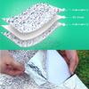 Camping Mat Foam Foil Blanket for Camping 150x200 cm Foam Pad Insulating Foil Mat Sleeping Tent Pad Thermal Aluminum Camping mat for Reflecting Heat Silver 59in x 78.7in / 150cmx200cm view 4