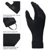 ChinFun Women's Horse Riding Gloves Stretchable Equestrian Gloves Breathable for Outdoor Horseback Cycling Driving Black XL view 4