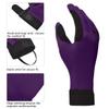 ChinFun Women's Horse Riding Gloves Stretchable Equestrian Gloves Breathable for Outdoor Horseback Cycling Driving Purple S view 4