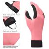 ChinFun Women's Horse Riding Gloves Stretchable Equestrian Gloves Breathable for Outdoor Horseback Cycling Driving Deep Pink XL view 4