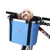 RAYMACE Bicycle Basket Dog Bike Handlebar Basket Front,Folding Detachable Quick Release Easy Install,Cycling Picnic Bag view 1