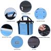 RAYMACE Bicycle Basket Dog Bike Handlebar Basket Front,Folding Detachable Quick Release Easy Install,Cycling Picnic Bag view 4
