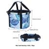 RAYMACE Bicycle Basket Dog Bike Handlebar Basket Front,Folding Detachable Quick Release Easy Install,Cycling Picnic Bag view 4