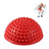 ZJchao Yoga Hemisphere Fitness Fitness Appliance Exercise Balance Ball Massage Mat Exercise Stepping Stone Balance Pod Gym Yoga Pilates Ball(Red) view 3