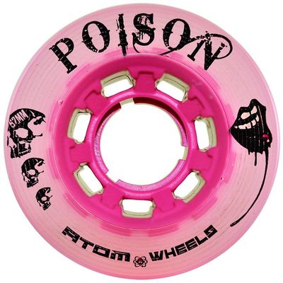 ATOM WHEELS - Poison - Indoor, Outdoor - 62x38 / Color: Pink