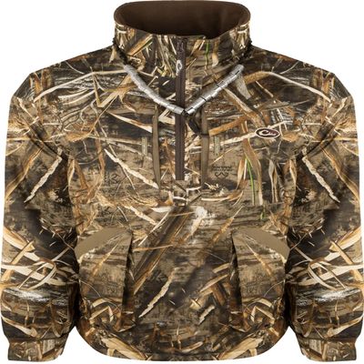 Drake Waterfowl Refuge 3.0 Fleece-Lined 1/4 Zip Realtree Max-5 2Xlarge