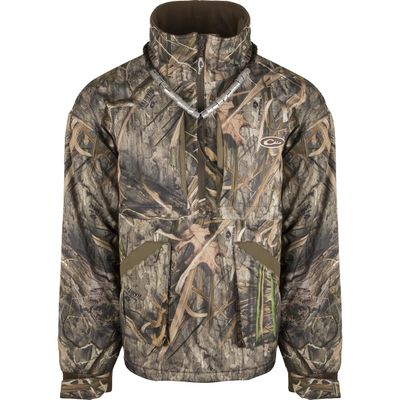 Drake Waterfowl Refuge 3.0 Fleece-Lined 1/4 Zip Mossy Oak Bottomland XLarge