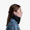 Buff Polar Reversible Neck Gaiter, Cold Weather Neckwear, Thermal Insulated Fleece, UPF 50 Sun Protection, Breathable, Black, Adult Size view 4
