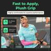 ADV Pickleball Grip Tape - Soft, Very Durable, Sweat Absorbing Pickleball Overgrip Tape - Dry & Comfortable FeltTac Pickleball Paddle Grip Tape - Easy to Use & Easy to Install (12-Pack Black) view 3