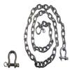 US Stainless Anti-Off Shackles Stainless Steel 316 Anchor Chain 1/4" or 6mm by 6' Long with Anti-Off Shackles view 1