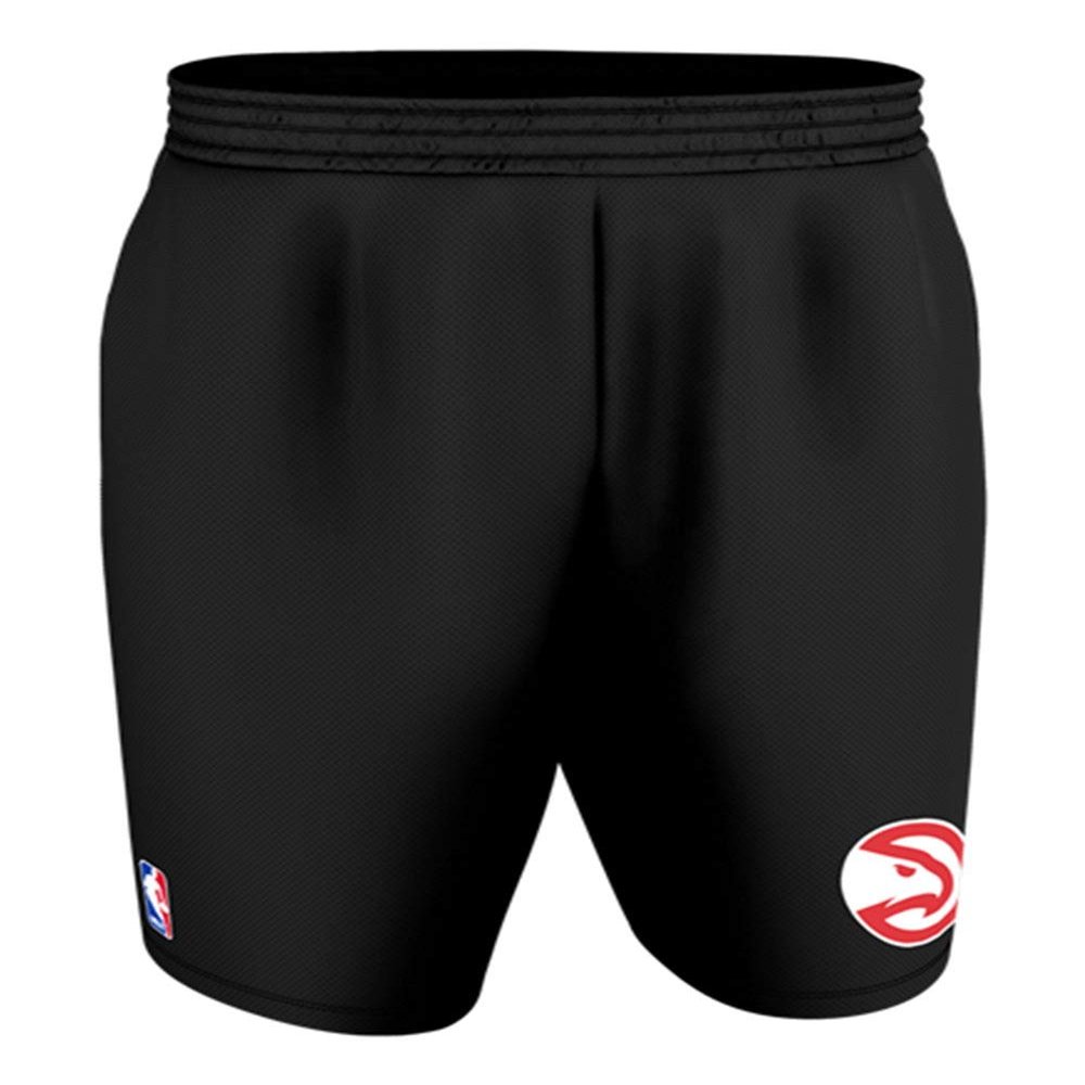 Alleson Athletic A205LY - Logo'd NBA Shorts You - L - BK/WH/AH