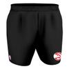 Alleson Athletic A205LY - Logo'd NBA Shorts You - L - BK/WH/AH view 1