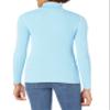 Amazon Essentials Women's Slim-Fit Lightweight Long-Sleeve Turtleneck Sweater, Sky Blue, Medium view 3