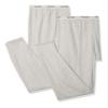Fruit of the Loom Men's Classic Midweight Waffle Thermal Underwear Bottoms (1 & 2 Packs), Heather/Light Grey Heather, Large