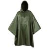 USGI Industries Military Style Poncho | Lightweight Tactical Multi Use Rip Stop Camouflage Rain Poncho | Perfect for Hiking, Hunting, Emergency Tent, Survival (OD Green) view 1