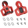 CyclingDeal Bike Cleats Compatible with Look Keo - Road Bike Bicycle Cleat Set - 7 Degree Floating - Anti Slip Design - NOT for Look Keo Blade Pedals view 1
