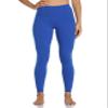 Colorfulkoala Women's High Waisted Tummy Control Workout Leggings Full Length Ultra Soft Yoga Pants 28" (M, Sapphire Blue) view 4