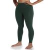 Colorfulkoala Women's High Waisted Tummy Control Workout Leggings Full Length Ultra Soft Yoga Pants 28" (XS, Forest Green) view 4