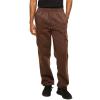 G-Style USA Men's Solid Fleece Heavyweight Cargo Pants FL77 - Brown - Large view 1