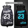 Basketball MJ23 Luminous Ball Storage Backpack Sports Equipment Depositary Multifunctional Bag For Men Women (Style 3) view 2