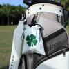 Golf Valuables Pouch Leather Tee Pouch with Drawstrings - Golf Ball Bag for Men & Women view 2