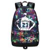 Basketball MJ23 Luminous Ball Storage Backpack Sports Equipment Depositary Multifunctional Bag For Men Women (Style 2) view 1