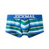 JOCKMAIL Boxer Men Underwear Men Boxer Rainbow Mens Bodysuit Trunks Pants Breathable Underpants (M, Blue) view 4