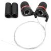 Derailleur Handle, Speed Shifter, Grip Gear Shifter for Mountain or Speed Shifer (Red + Black) view 1
