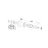 MKSIWSA SUOFEILAIMU 6000-2RS Stainless Bearing 10x26x8mm (1 PC) ABEC-3 6000 RS Bicycle Hub Front Rear Hubs Wheel 10 26 8 Ceramic Balls Bearings view 4