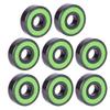 Fast Skateboard Bearings, 8 Pcs Chrome Steel Skateboard Fast Speed Bearing Extended Inner Ring for Alignment Longboard Electric Scooter view 2
