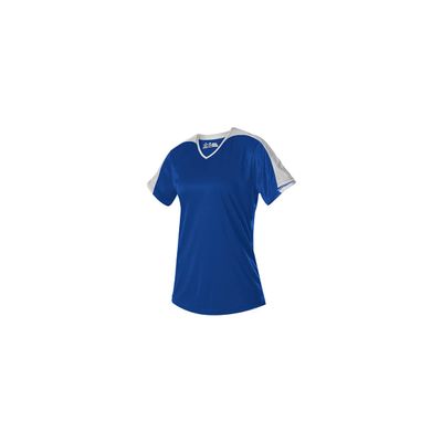 558VW - Fastpitch JERSEY Women - L - RY/WH
