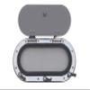 Galamarine Boat Porthole/Portlight Hatch/Window- Stainless Steel Oval Opening for Boat/Yacht/Nautical/RV (5.9"x13.6", Super Thin) view 1