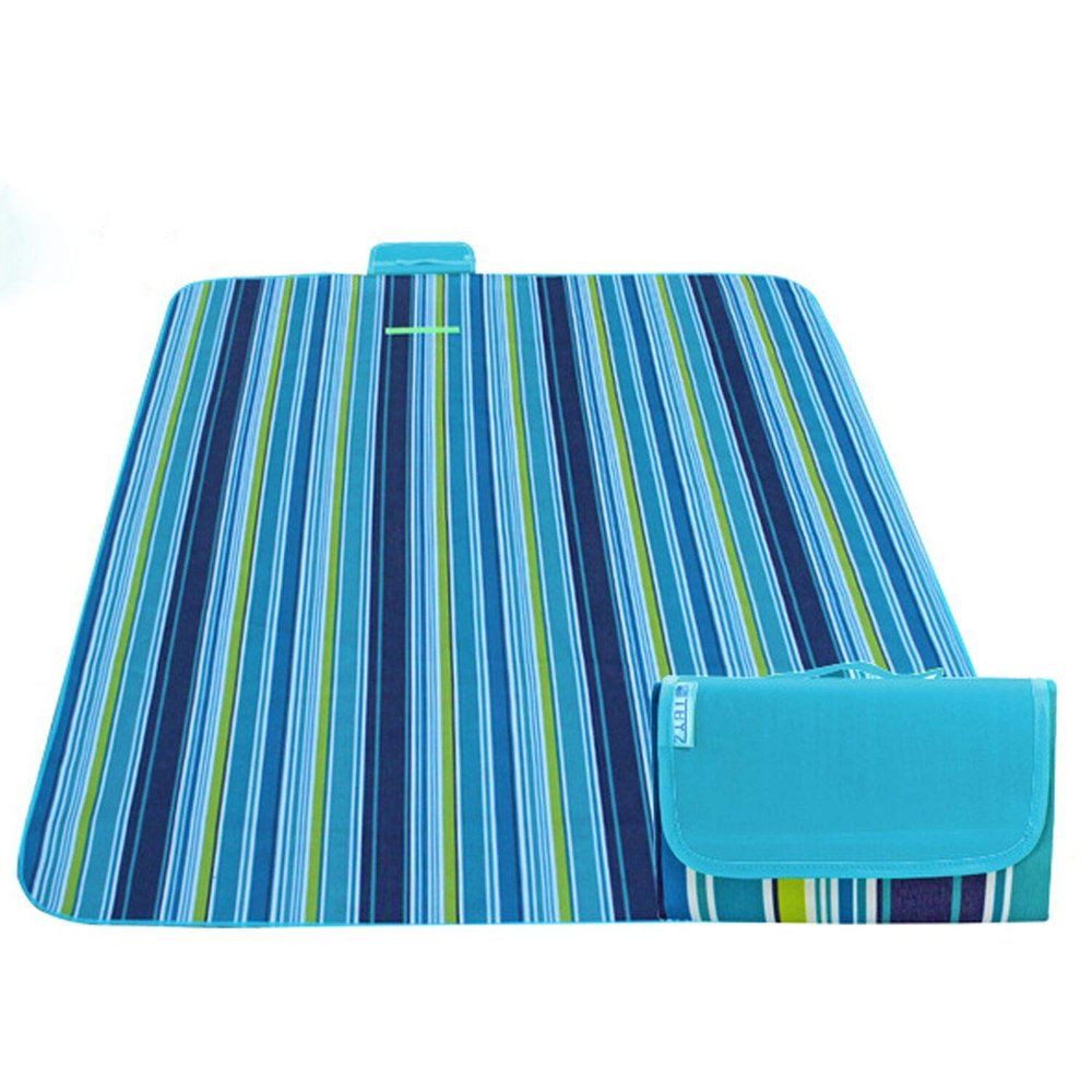 UKadou Picnic Blanket for Family Gathering Outside, Extra Large Portable Outdoor Blankets 80"x80",Foldable & Portable Waterproof Beach Blanket for Camping, Beach, Park