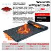 iClimb 3M Thinsulate Insulation Warm Camping Blanket Ultralight Compact (Dark Grey, 1 lb) view 3