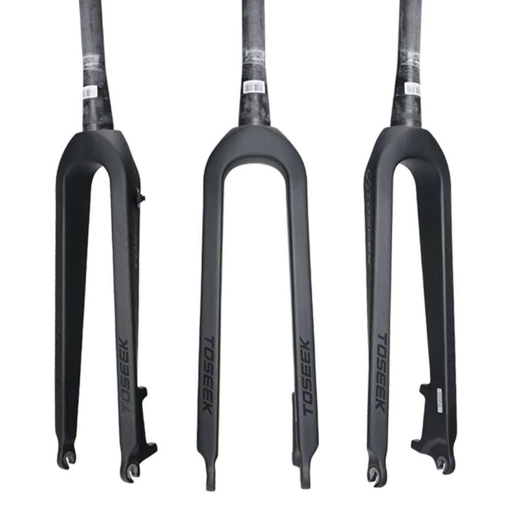 Mountain Bike Front Fork,Carbon Fiber Bicycle Hard Fork Disc Brake 26/27.5 inch 29 inch Cone Tube Full Carbon Bicycle Accessories,Conical Tube-29 inch