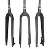 Mountain Bike Front Fork,Carbon Fiber Bicycle Hard Fork Disc Brake 26/27.5 inch 29 inch Cone Tube Full Carbon Bicycle Accessories,Conical Tube-29 inch view 1