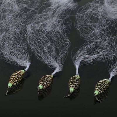 Cast for Fishing, Copper Fishing Net, for Shoal Fishing Easy to Use with 2Pcs Luminous Beads for Fisherman(10 mesh)