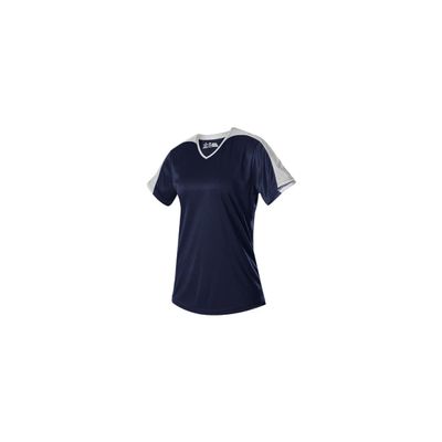 558VG - Fastpitch JERSEY Girls - L - NY/WH