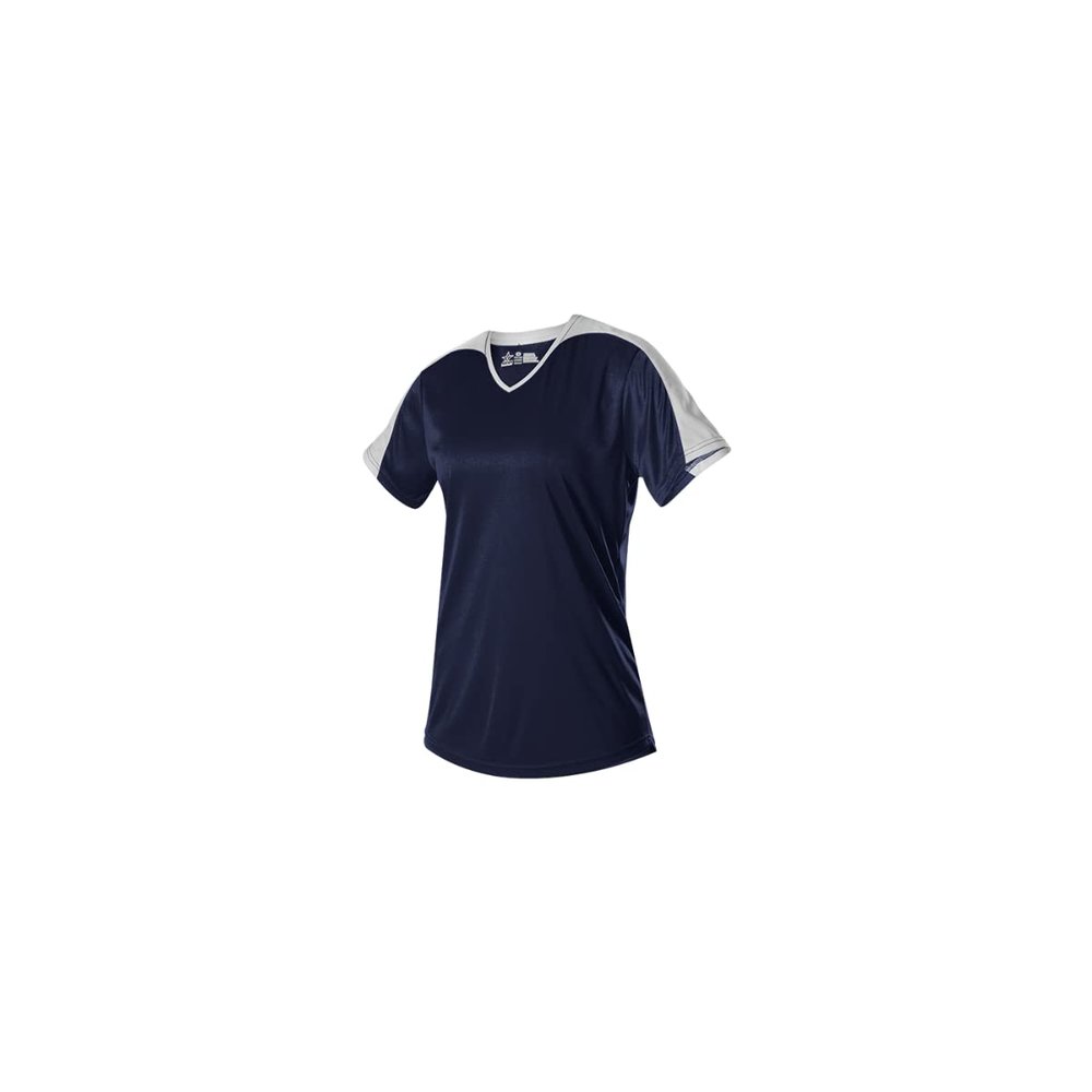 558VG - Fastpitch JERSEY Girls - L - NY/WH