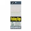 10/20/50/100 Packs Rainbow Fish Skin 6 Hooks Saltwater String Hook Fishing Lure Bait Rig Tackle (10#, 100 Packs) view 3