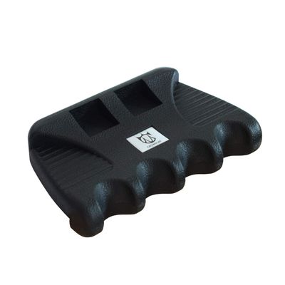 CROWN ME Cue Hoder, Cue Rest Cue Stick Holder, Portable Weighted Billiard Cue Rack with Chalk Holder, Pool Cue Holder, 4 Holes