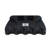 CROWN ME Cue Hoder, Cue Rest Cue Stick Holder, Portable Weighted Billiard Cue Rack with Chalk Holder, Pool Cue Holder, 4 Holes view 3