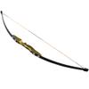 ZSHJGJR Archery Straight Bow and Arrow Set 30 40 lbs Wooden Riser Take Down Recurve Bow Adult Competition Athletic Bow Kit for Teens Beginner Hunting Shooting (Bronze, 40lbs) view 3